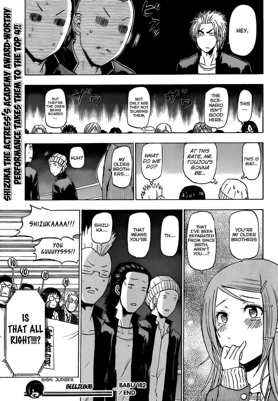 Beelzebub Chapter 182 page 19 - Chapter 182: Fierce Battle!! Best 8