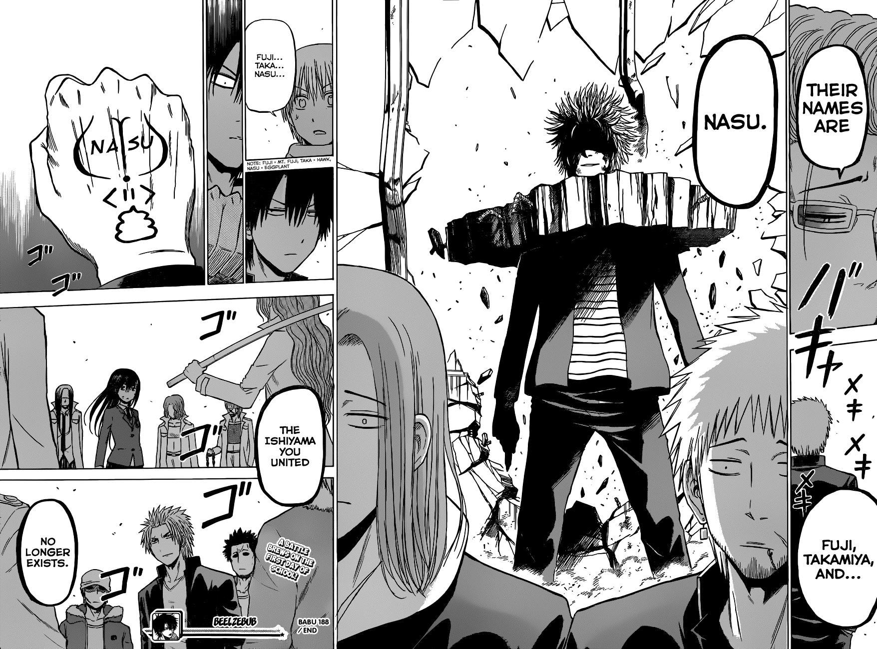 Beelzebub Chapter 188 page 18 - Chapter 188: Restored Den of Delinquents