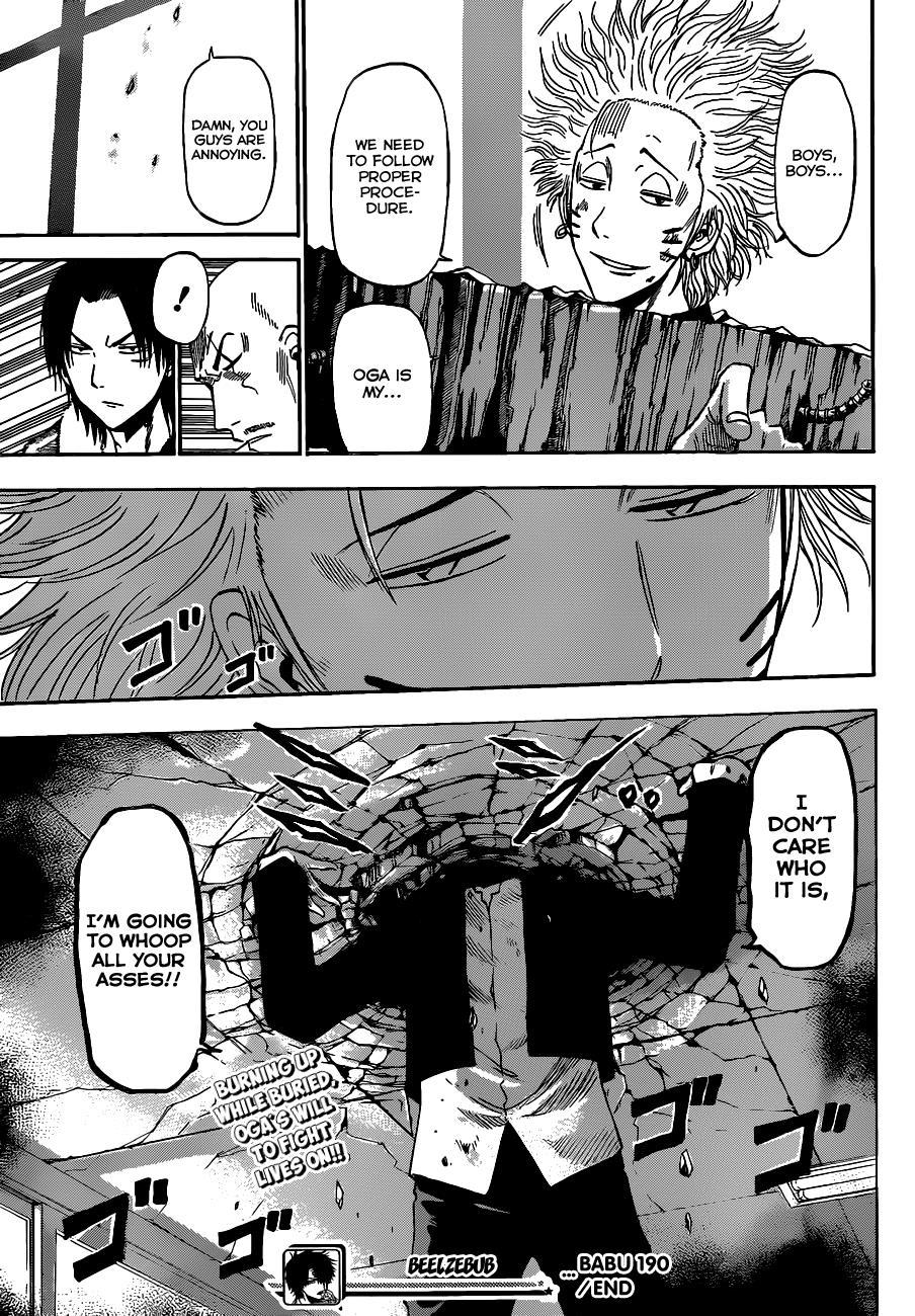 Beelzebub Chapter 190 page 20 - Chapter 190: Killer Six Elements