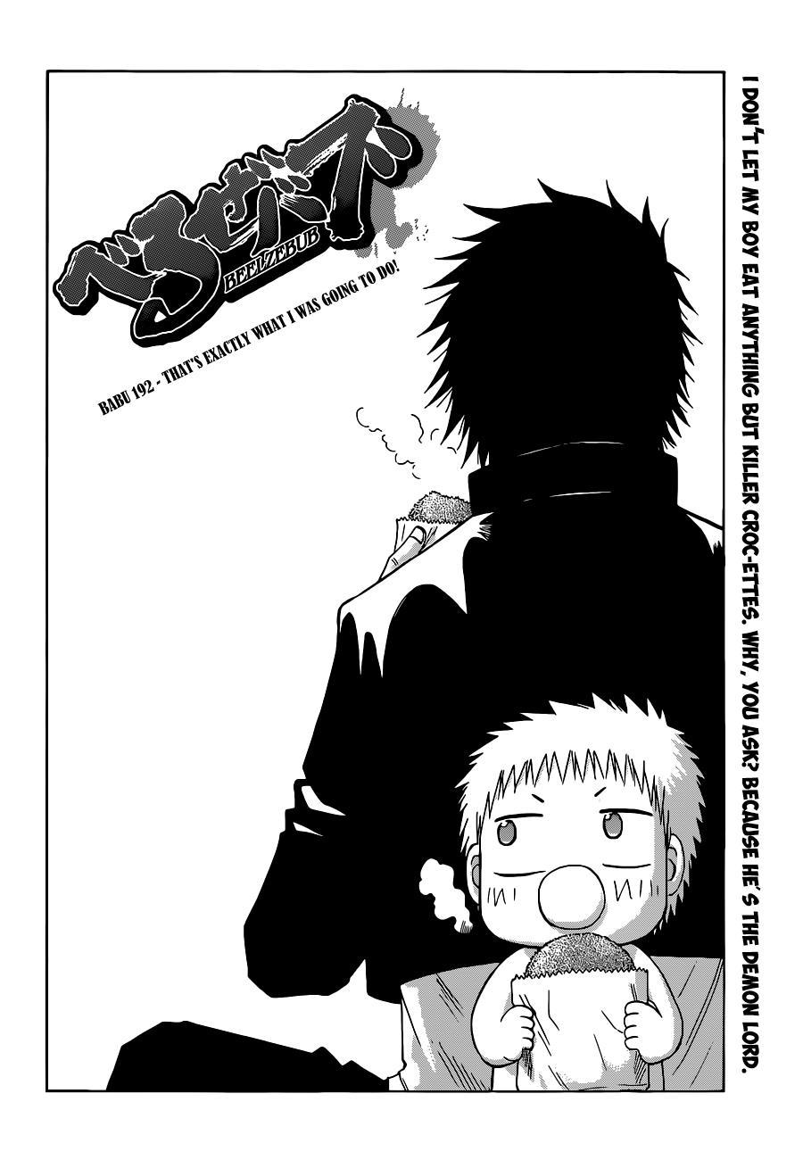 Beelzebub Chapter 192 page 3 - Chapter 192: That's What I Planned to Do