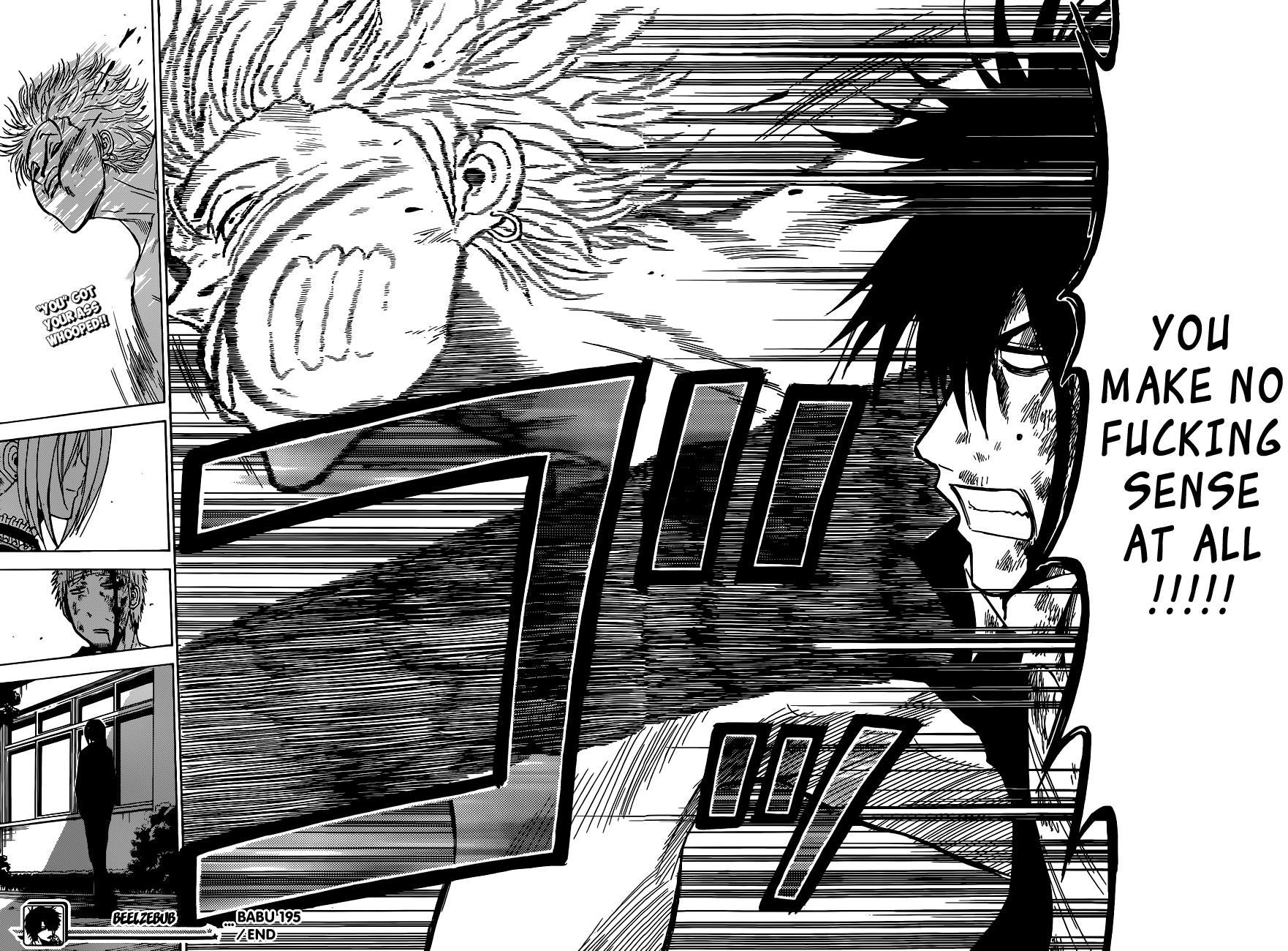 Beelzebub Chapter 195 page 18 - Chapter 195: Father Switch!!