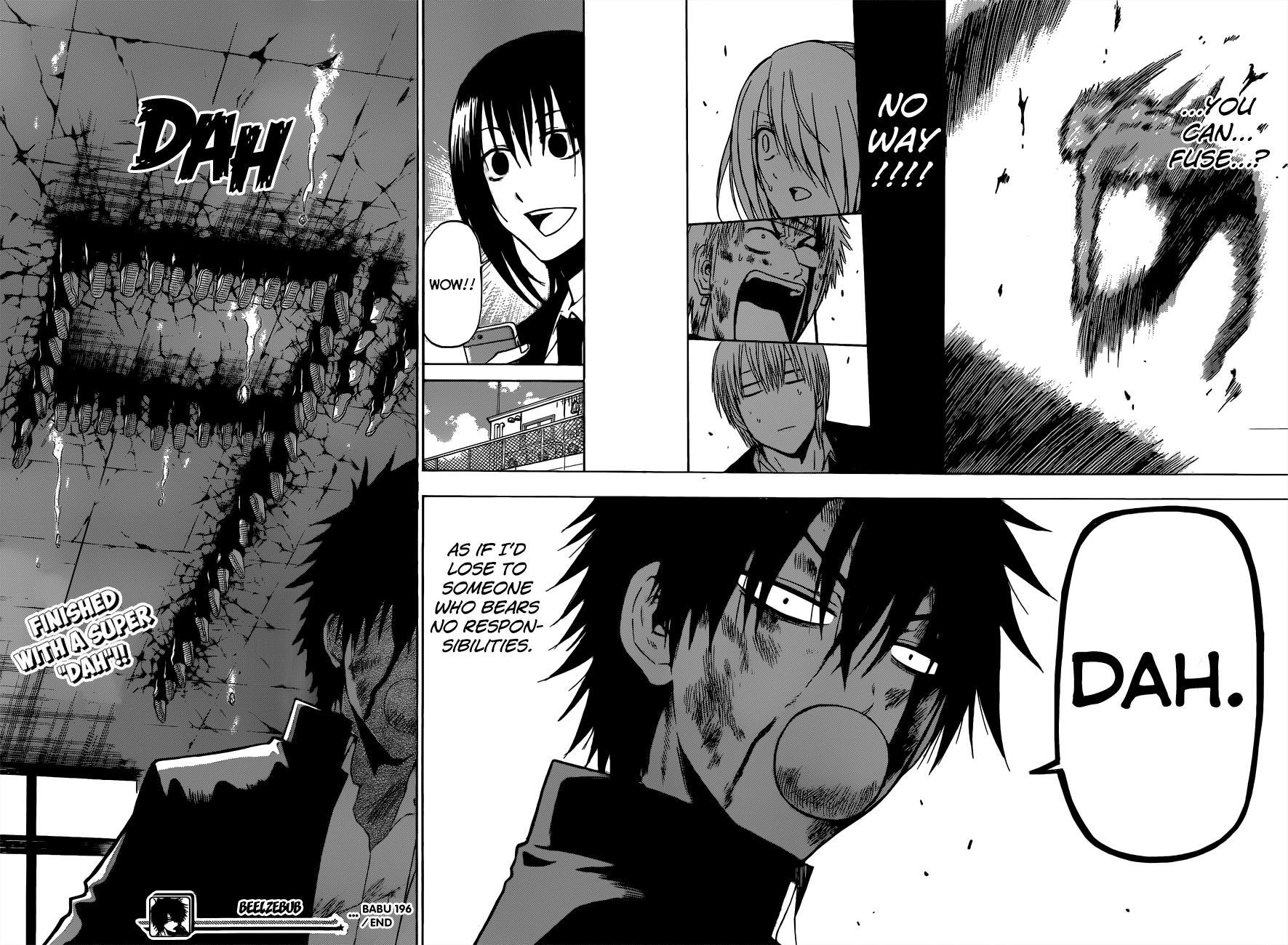 Beelzebub Chapter 196 page 16 - Chapter 196: The Weight of the Fists