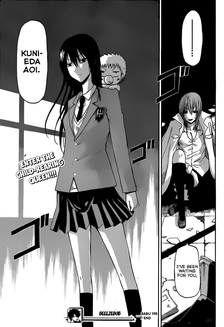 Beelzebub Chapter 198 page 19 - Chapter 198: Clash of the New and Old!! Red Tail