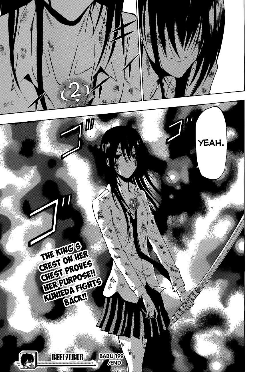 Beelzebub Chapter 199 page 20 - Chapter 199: Go Get Her