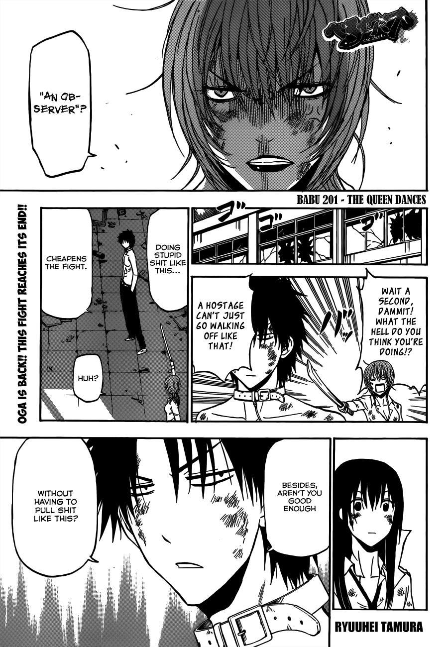 Beelzebub Chapter 201 page 2 - Chapter 201: The Queen, Dancing