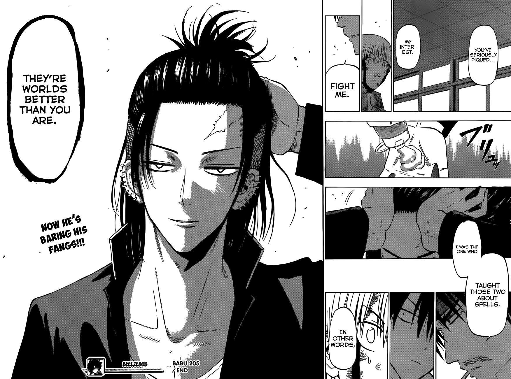 Beelzebub Chapter 205 page 18 - Chapter 205: Furuichi in Hecadoth's Clothing