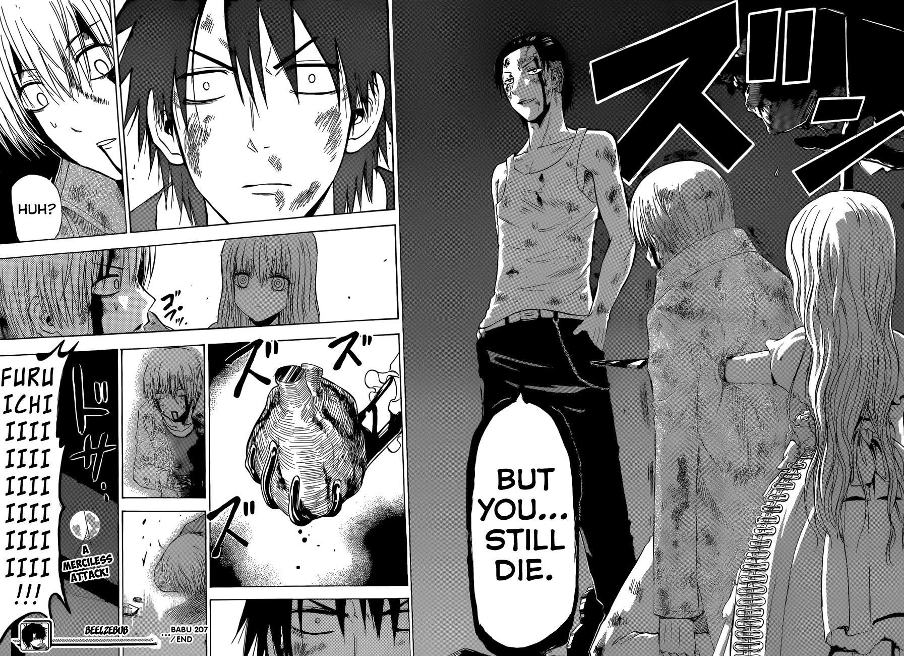 Beelzebub Chapter 207 page 17 - Chapter 207: The One That'll Die is You