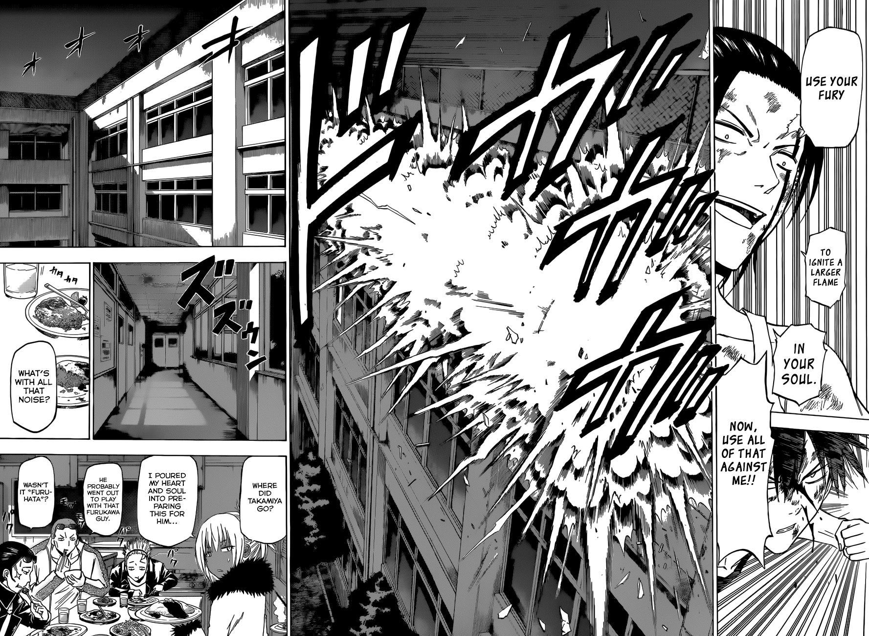 Beelzebub Chapter 208 page 12 - Chapter 208: Furuichi Dies!!?
