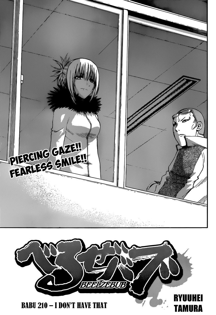 Beelzebub Chapter 210 page 4 - Chapter 210: 'Course Not That Sort of Thing