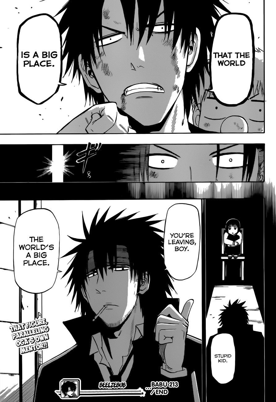 Beelzebub Chapter 213 page 20 - Chapter 213: Takamiya and Lucifer