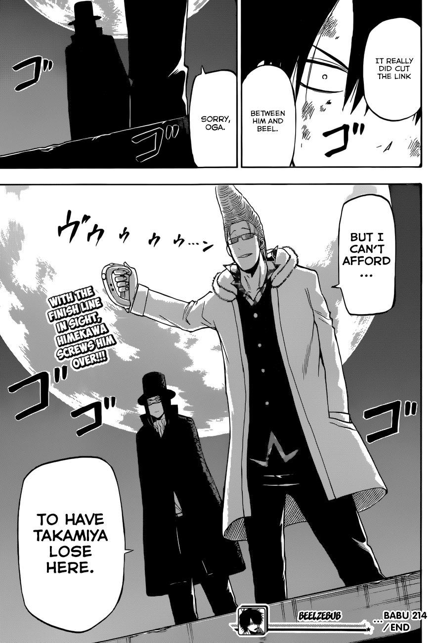 Beelzebub Chapter 214 page 18 - Chapter 214: Blooming