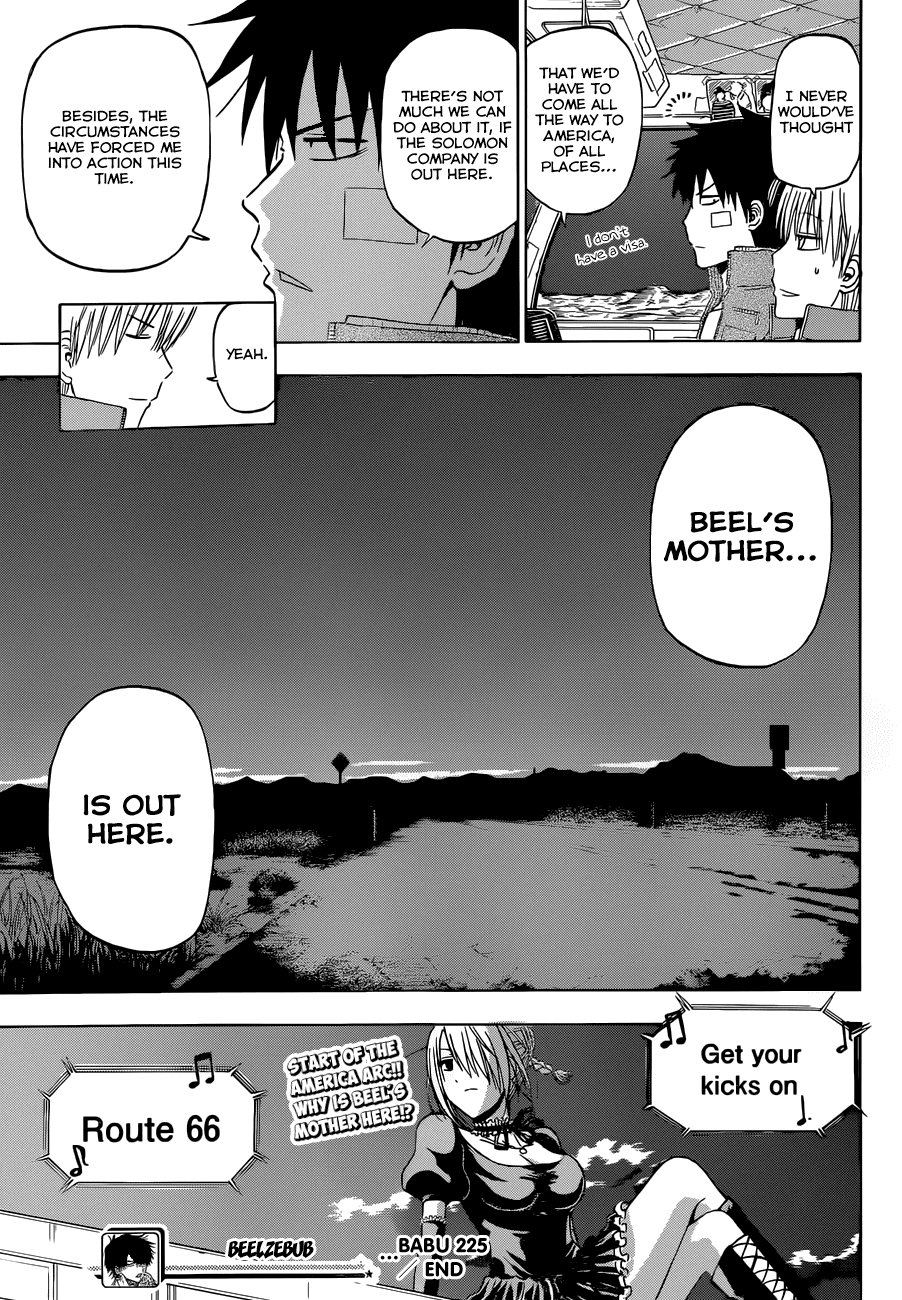 Beelzebub Chapter 225 page 19 - Chapter 225: Fuckin' JAP!!