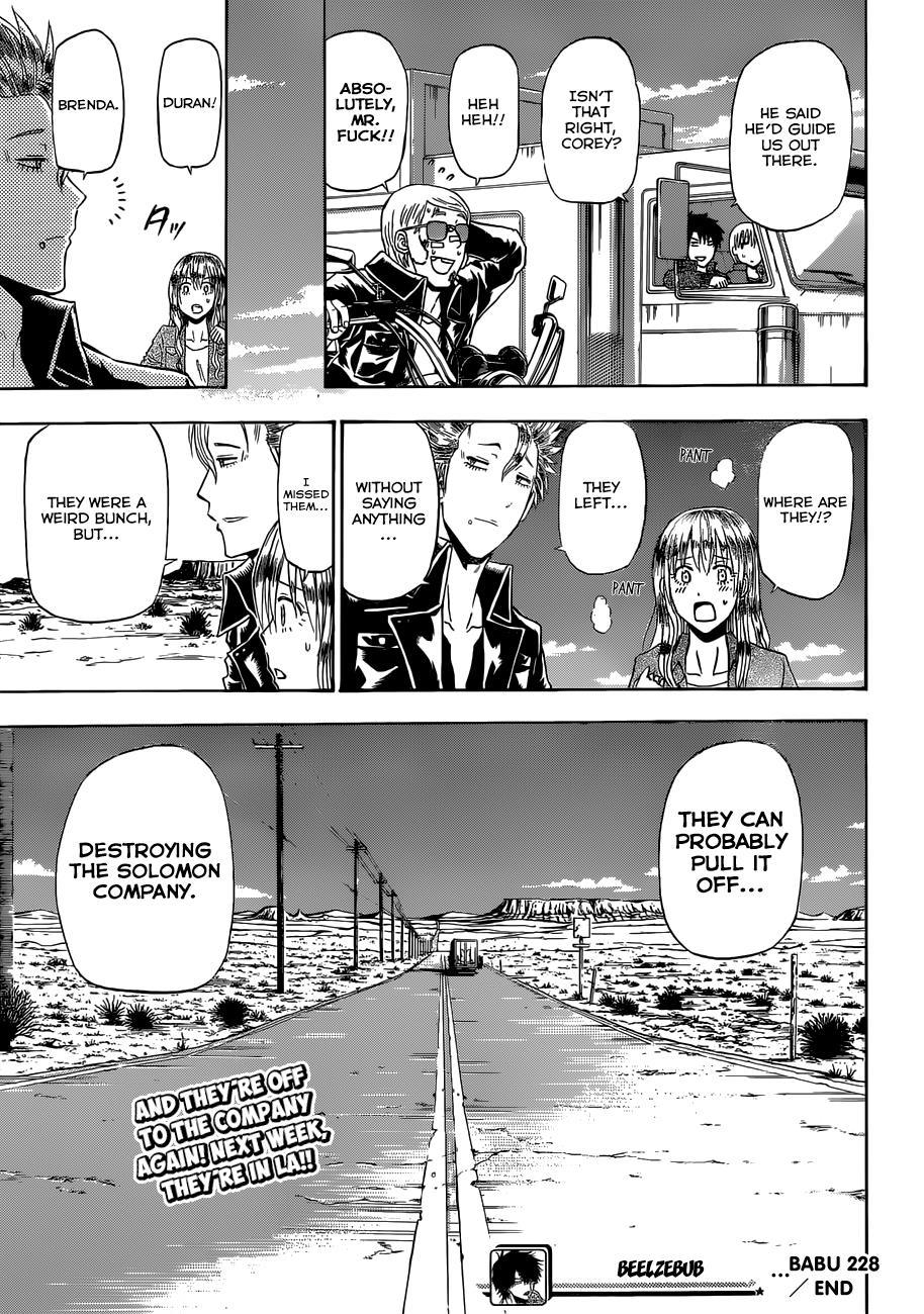 Beelzebub Chapter 228 page 20 - Chapter 228: Fuck-sama