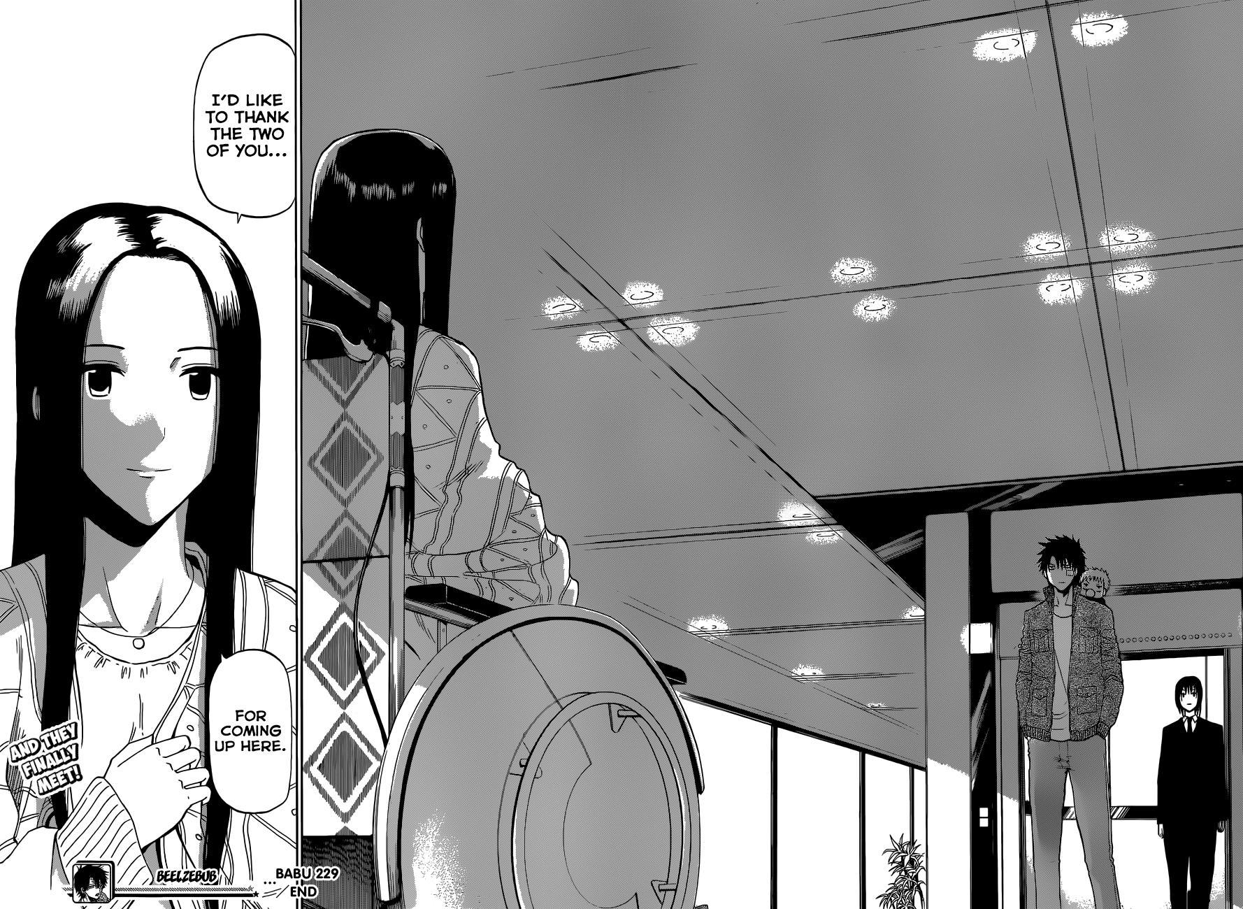 Beelzebub Chapter 229 page 18 - Chapter 229: Father and Son and Mother