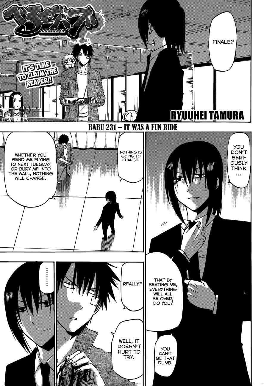 Beelzebub Chapter 231 page 2 - Chapter 231: It Was Fun