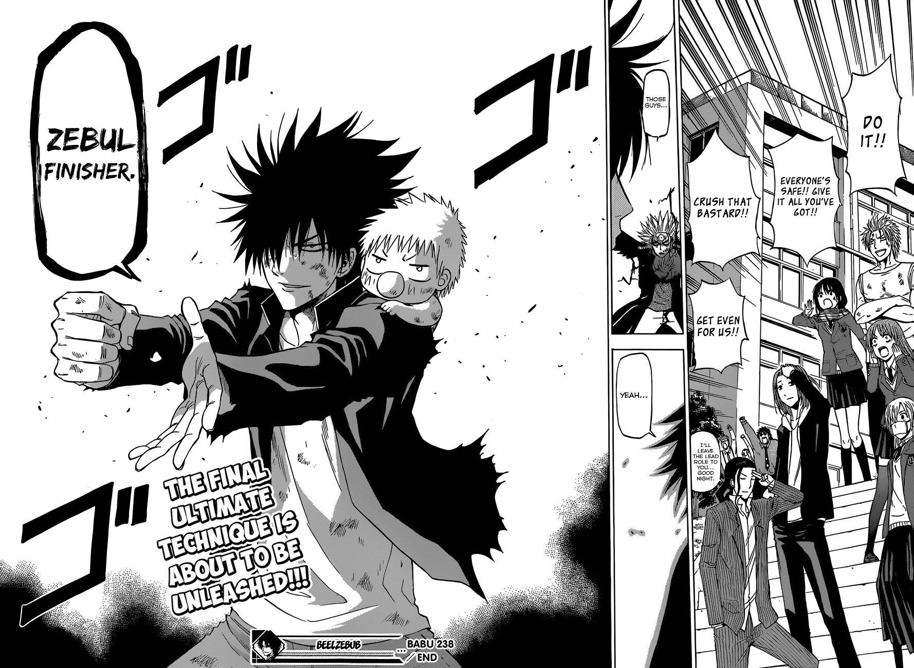 Beelzebub Chapter 238 page 19 - Chapter 238: The Final Blow