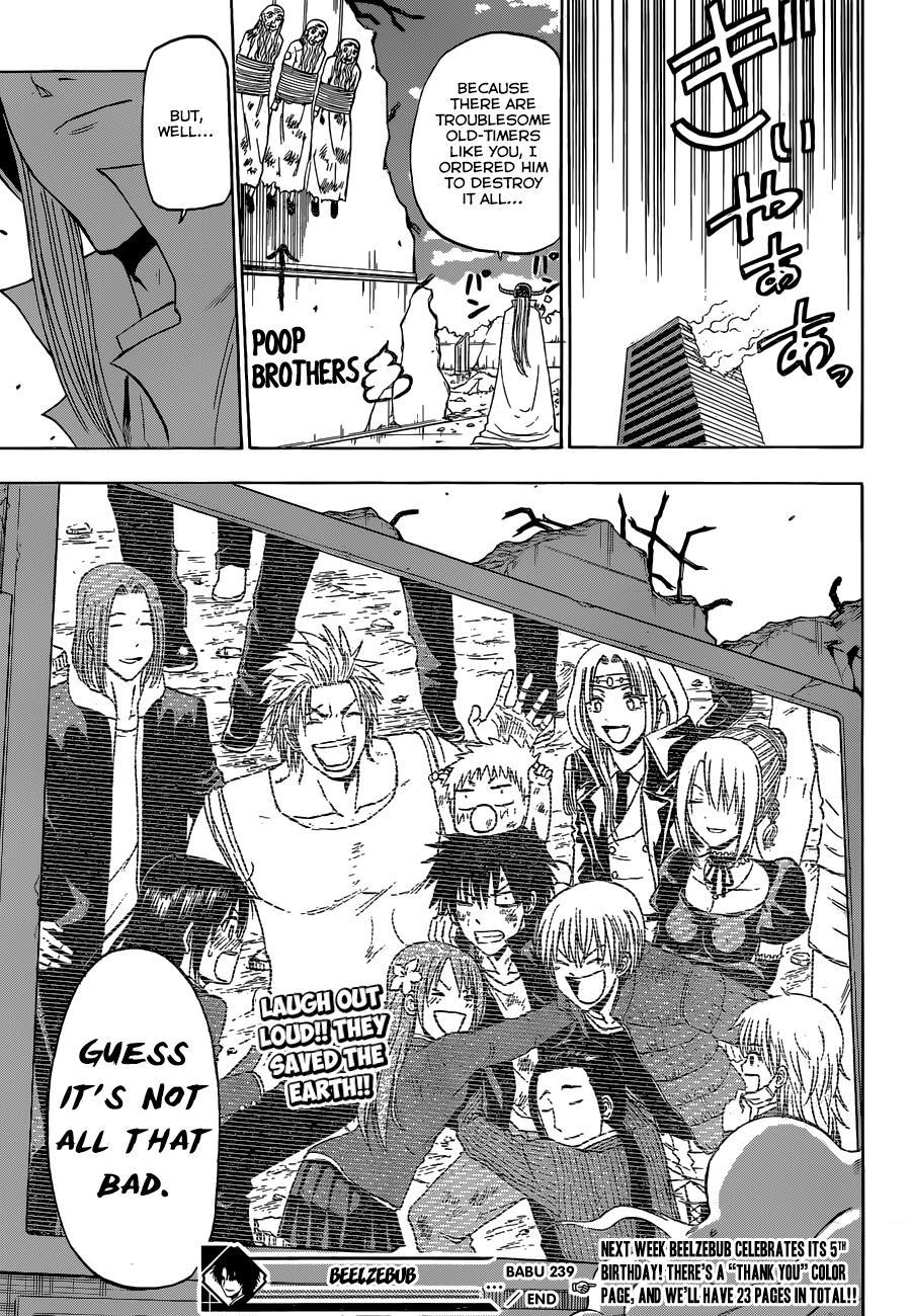 Beelzebub Chapter 239 page 19 - Chapter 239: Zebul Finisher