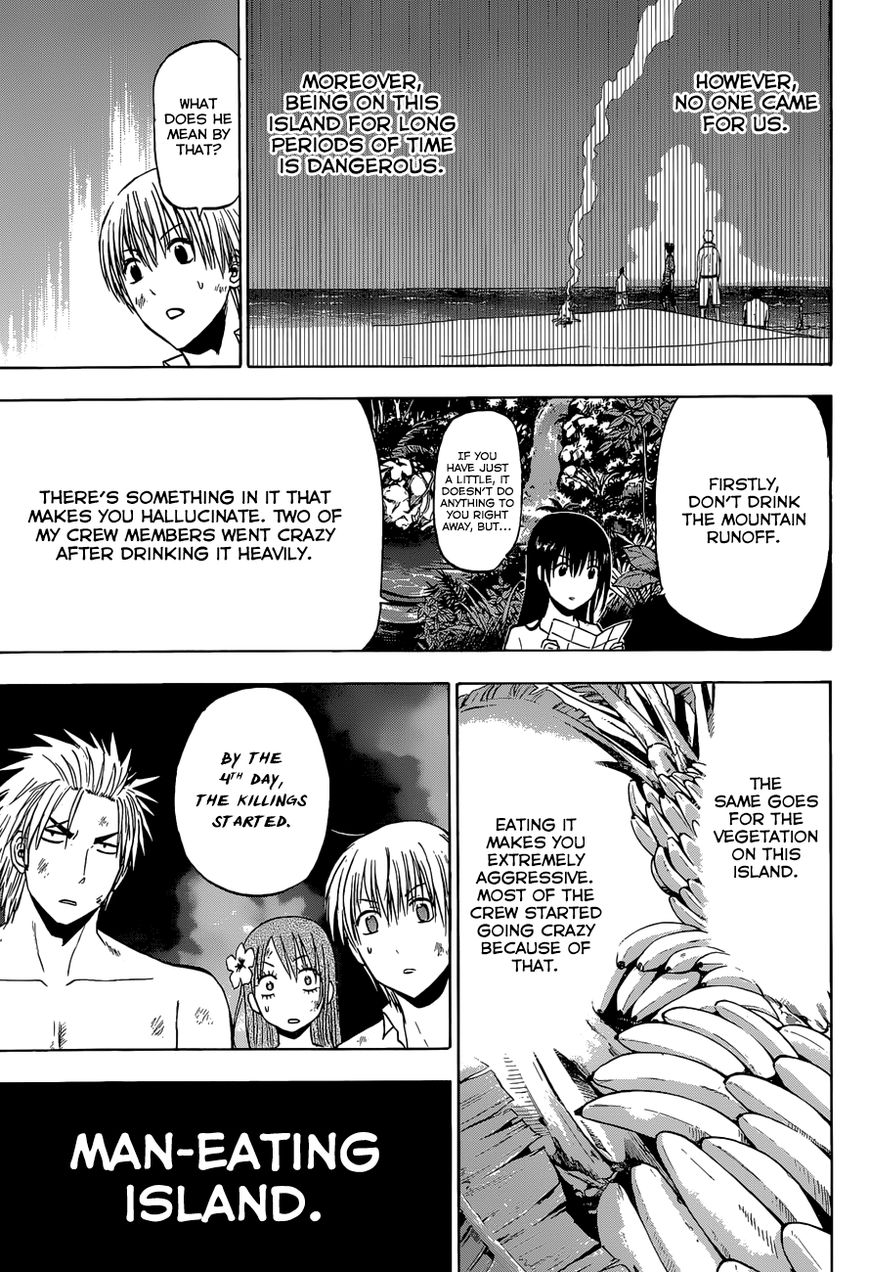 Beelzebub Chapter 240.3 page 10 - Chapter 240.3: Side Story 3: The Diary of the Ishiyama Boys Adrift at Sea