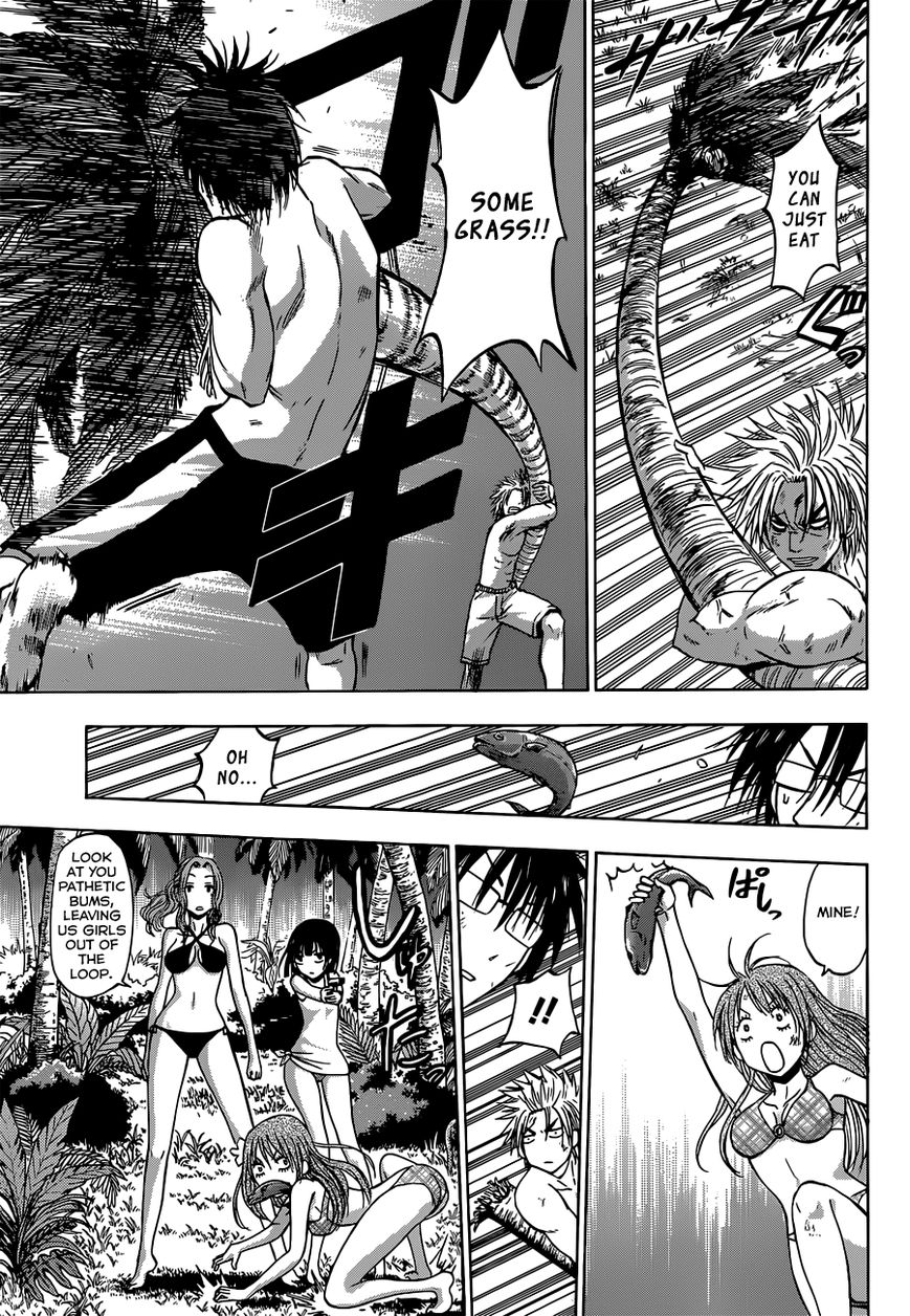Beelzebub Chapter 240.3 page 4 - Chapter 240.3: Side Story 3: The Diary of the Ishiyama Boys Adrift at Sea