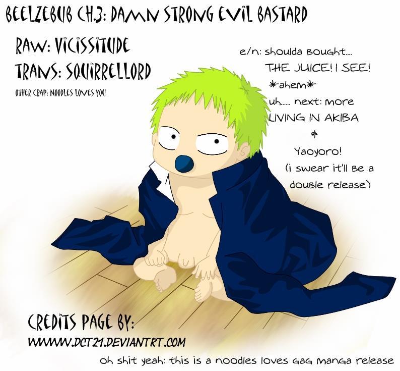 Beelzebub Chapter 3 page 23 - Chapter 3: Damn Strong Evil Bastard