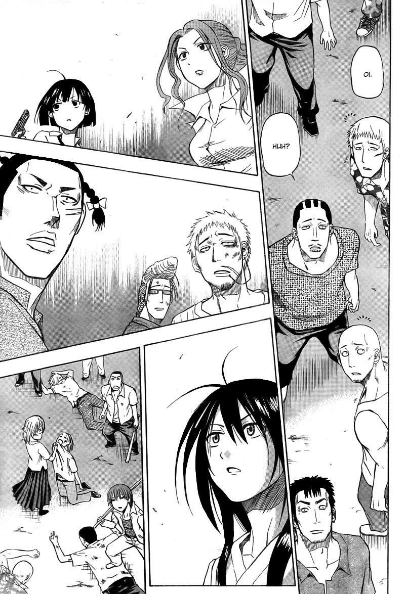 Beelzebub Chapter 32 page 16 - Chapter 32: Fireworks and Fighting are What Ishiyama Is Known For