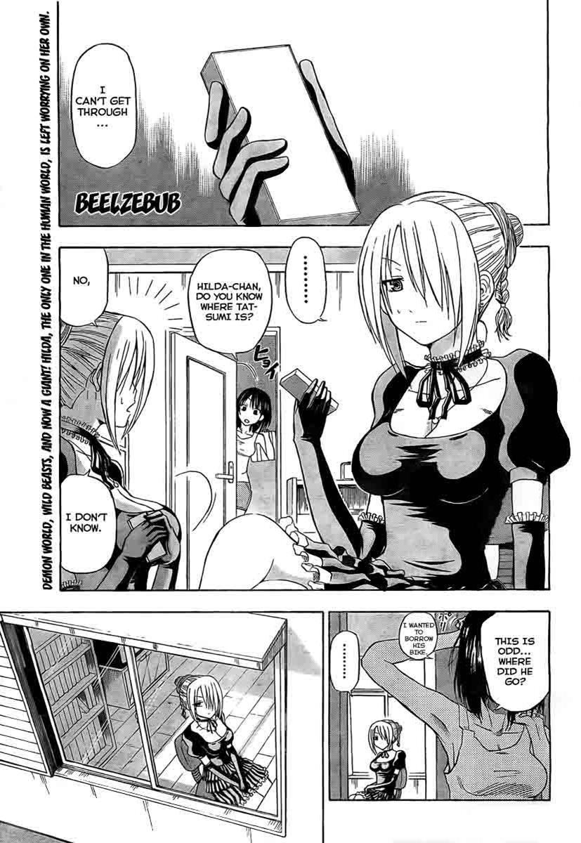 Beelzebub Chapter 46 page 1 - Chapter 46: Baby Beel Is Huge