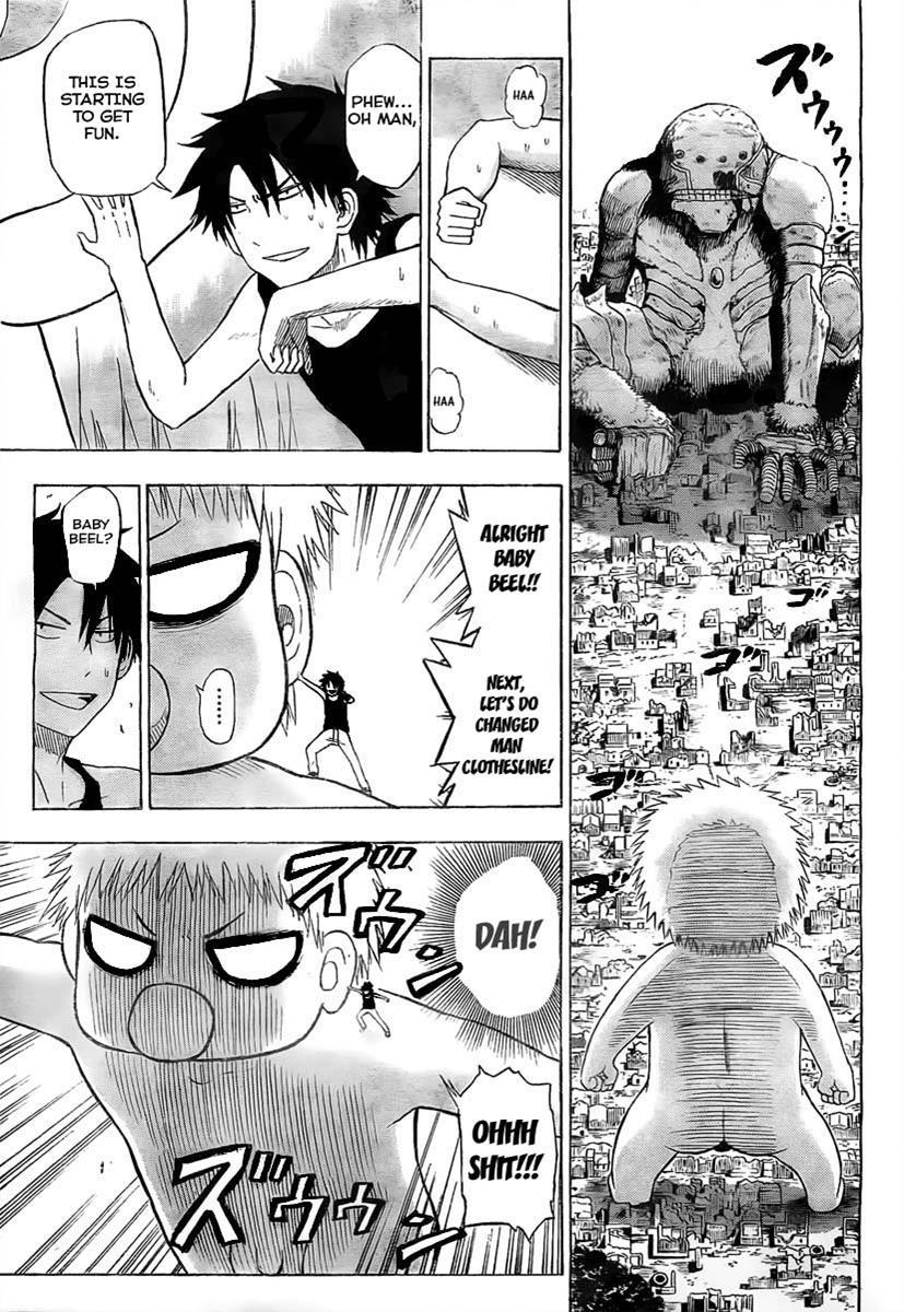 Beelzebub Chapter 46 page 7 - Chapter 46: Baby Beel Is Huge