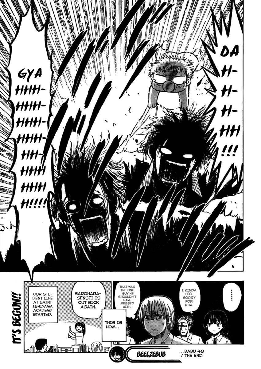 Beelzebub Chapter 48 page 19 - Chapter 48: Saint Ishiyama Academy