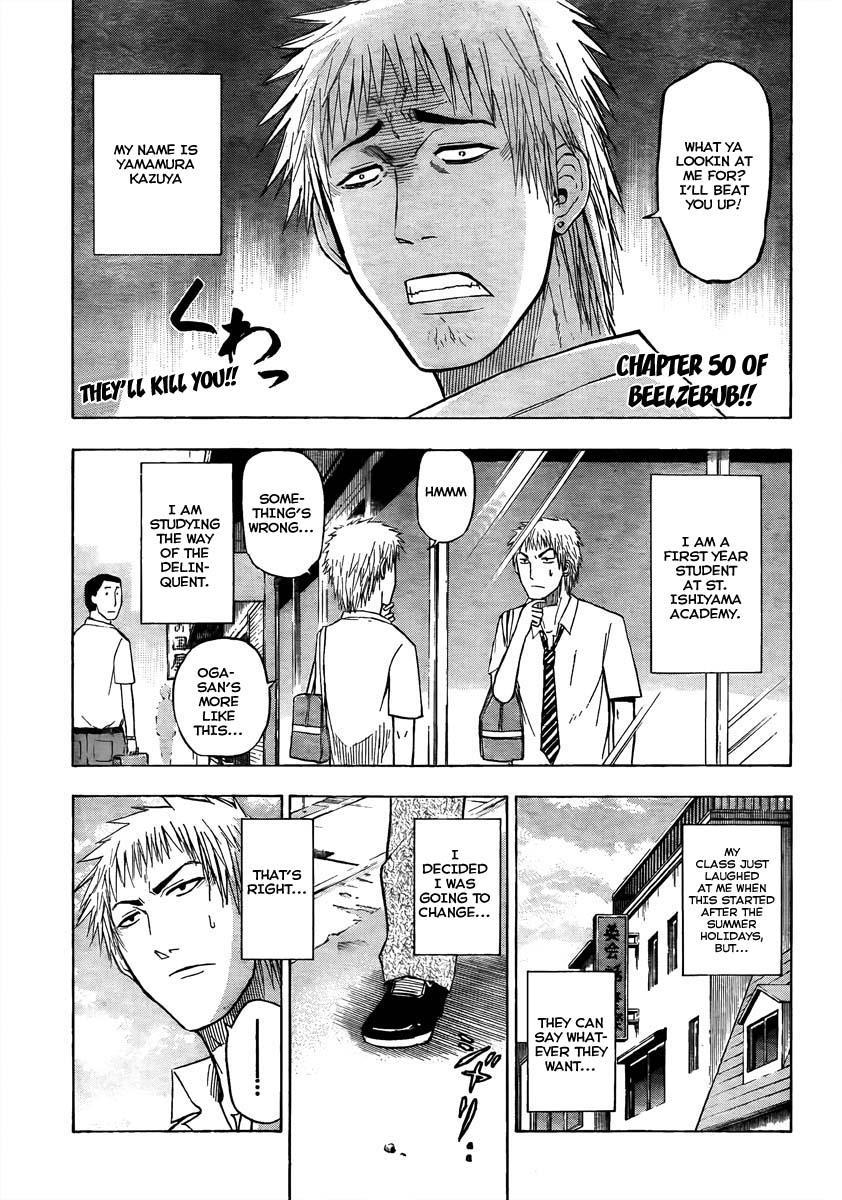 Beelzebub Chapter 50 page 1 - Chapter 50: Idiots Are No Good