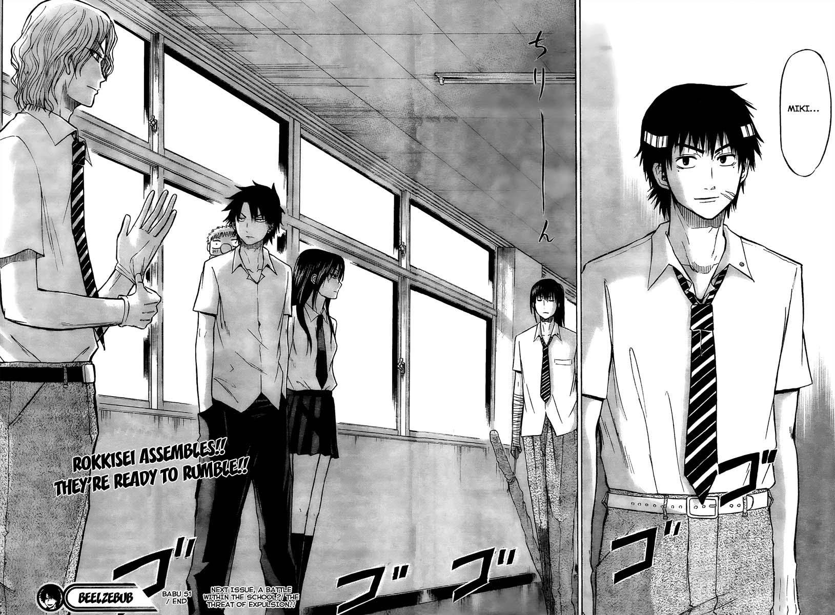 Beelzebub Chapter 51 page 18 - Chapter 51: Come Out With Me For A Sec