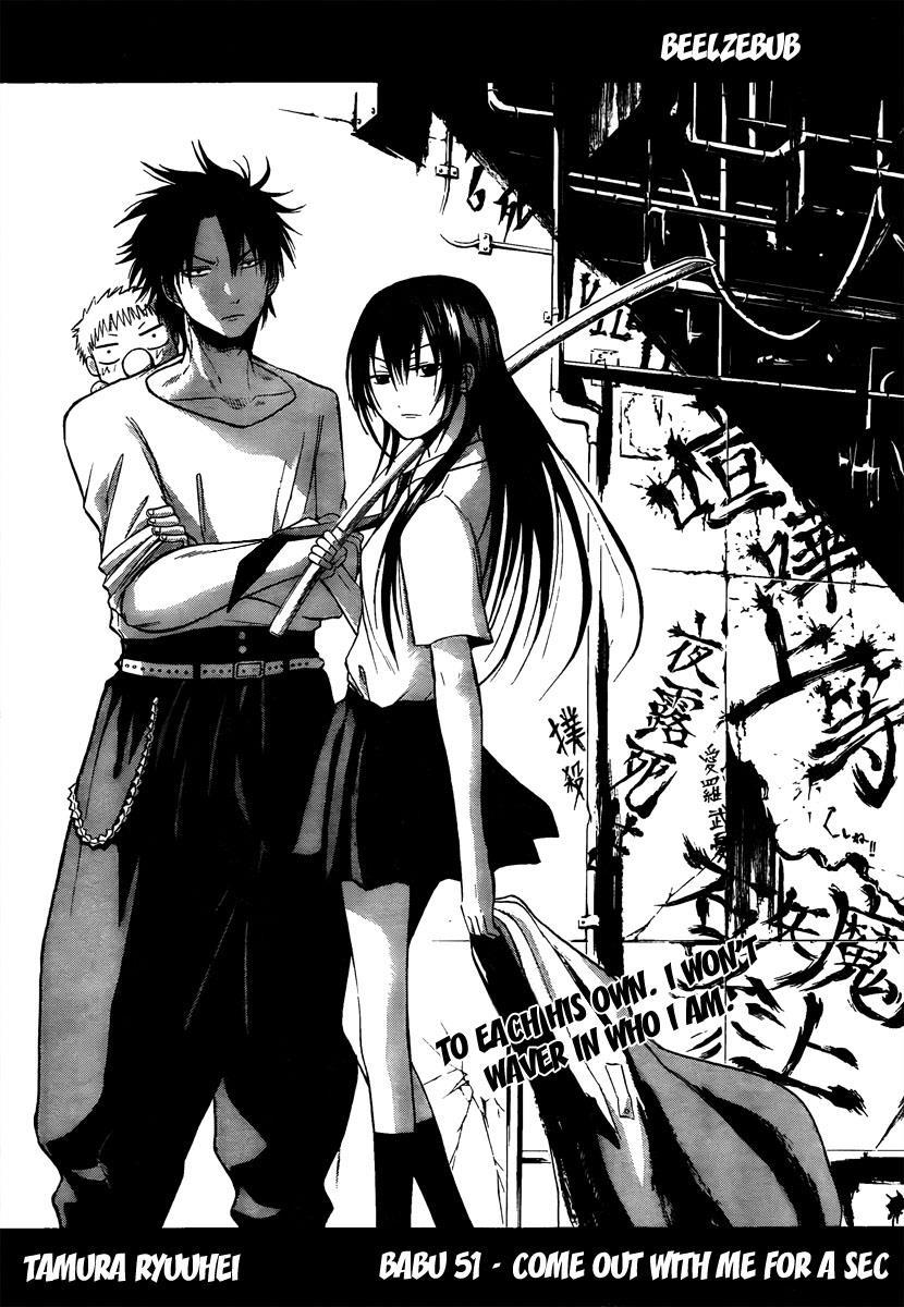 Beelzebub Chapter 51 page 2 - Chapter 51: Come Out With Me For A Sec