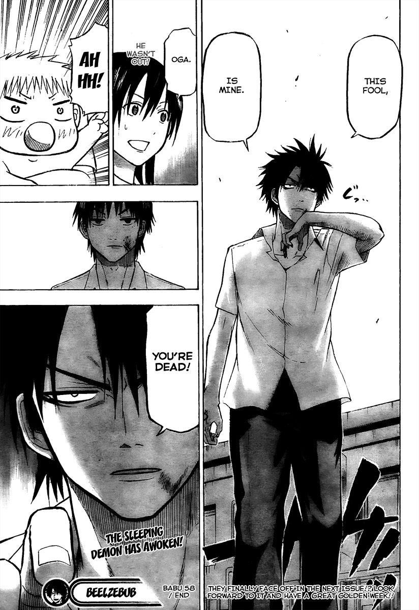 Beelzebub Chapter 58 page 19 - Chapter 58: The Late Man