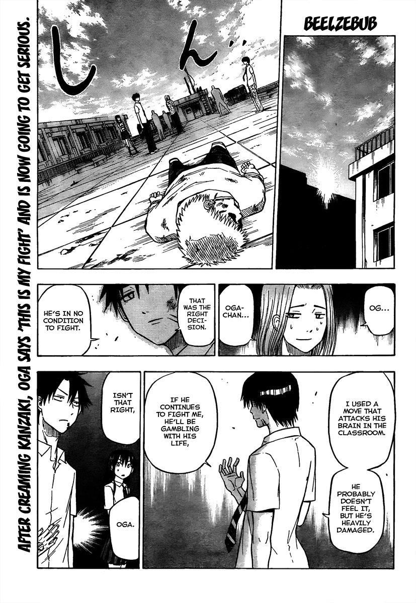 Beelzebub Chapter 59 page 1 - Chapter 59: He's Finally Here