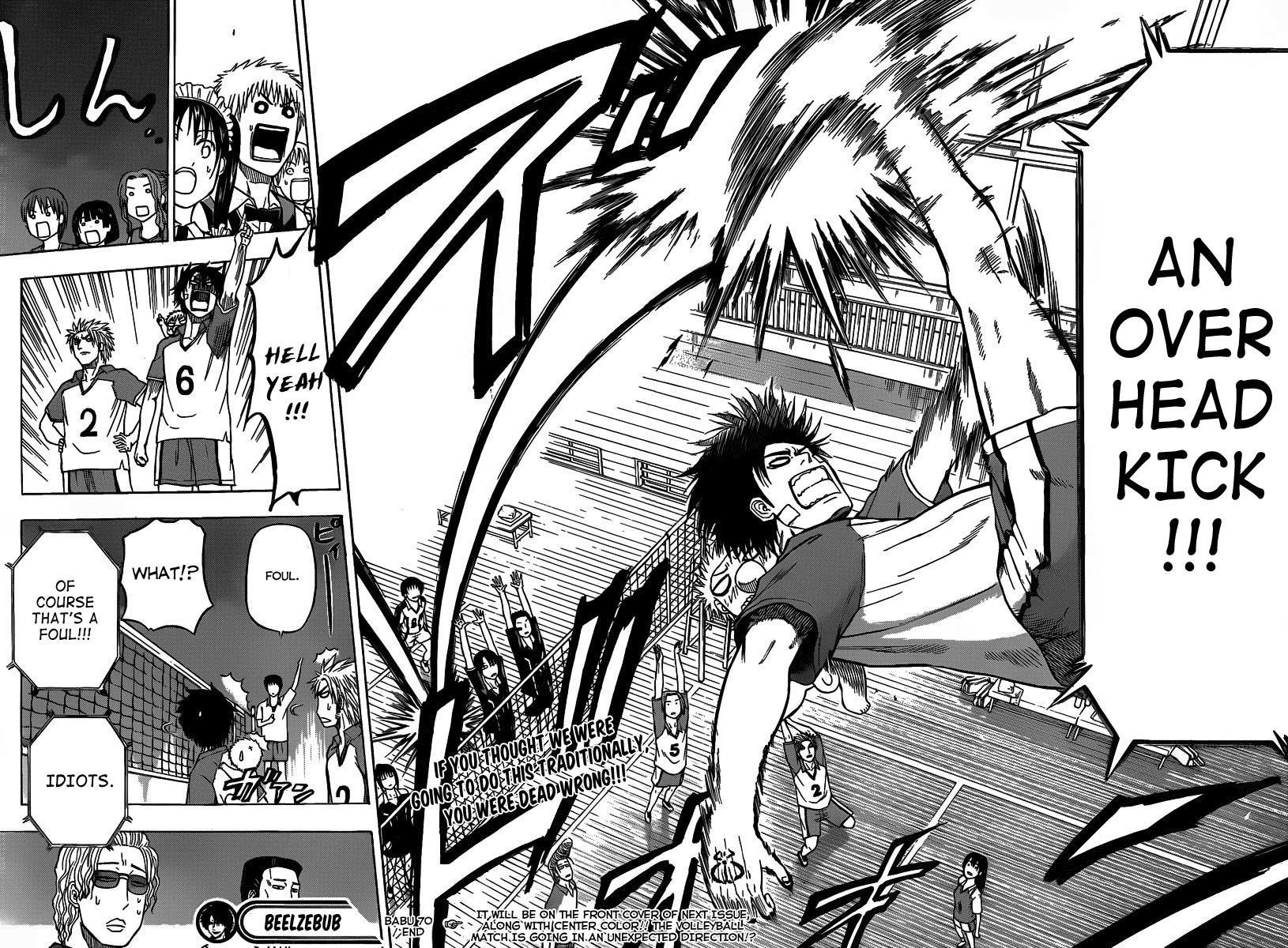 Beelzebub Chapter 70 page 17 - Chapter 70: Volleyball Match