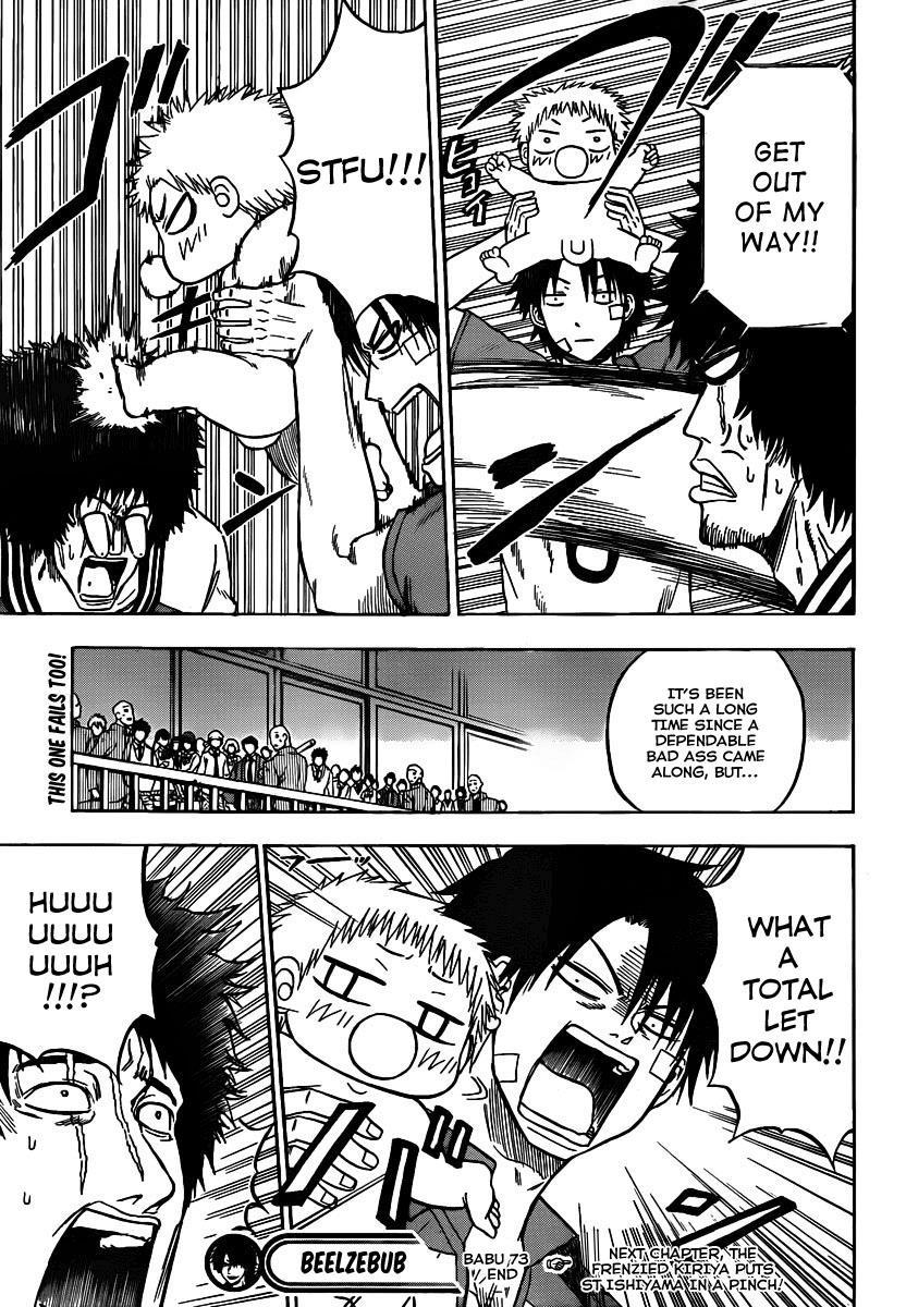 Beelzebub Chapter 73 page 18 - Chapter 73: The Man Who Came To Destroy