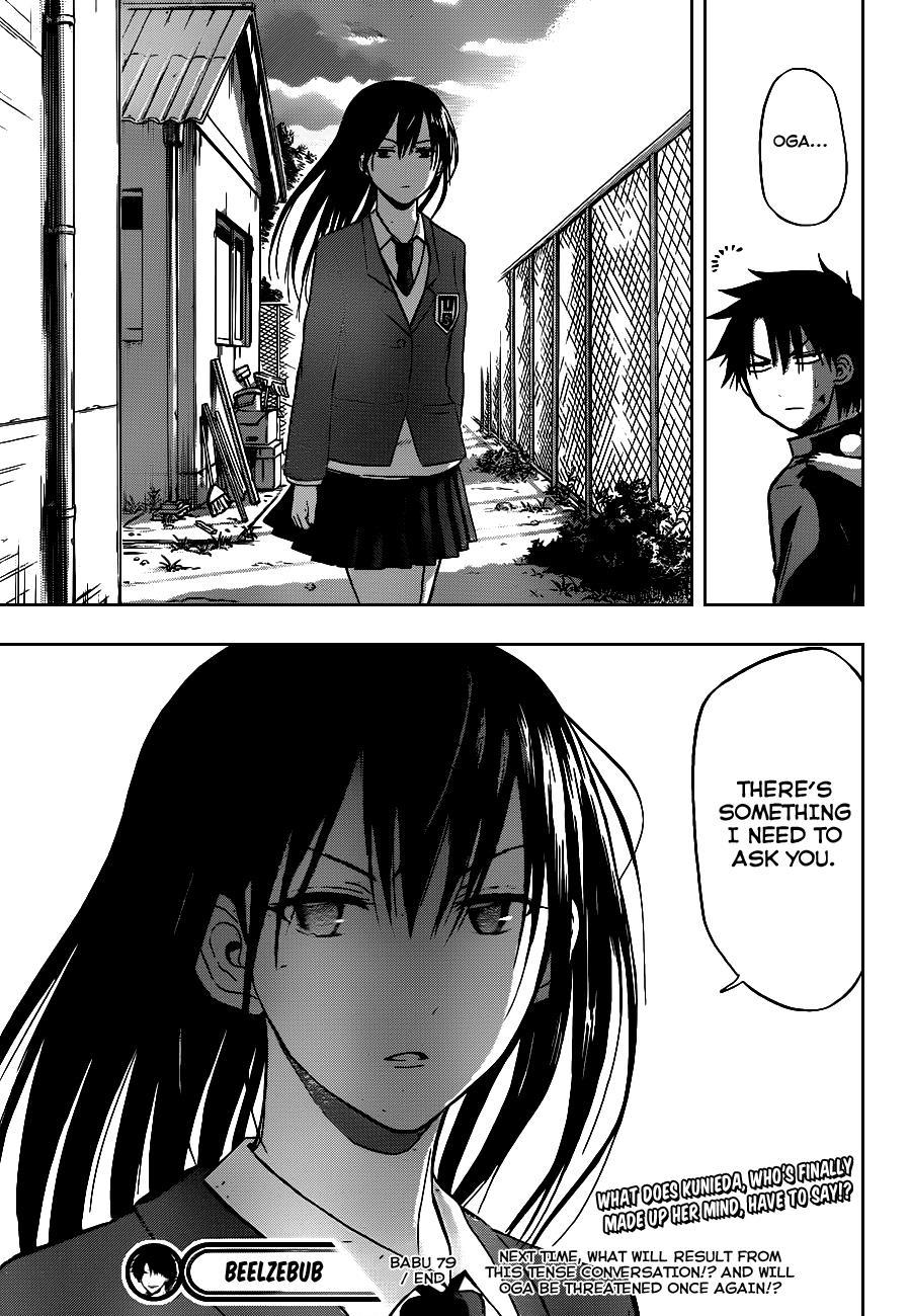 Beelzebub Chapter 79 page 23 - Chapter 79: I'm Not Your Enemy