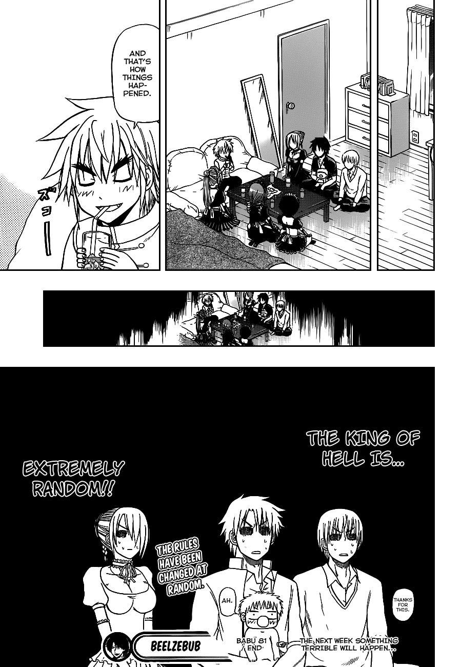 Beelzebub Chapter 81 page 17 - Chapter 81: Destroy Humanity