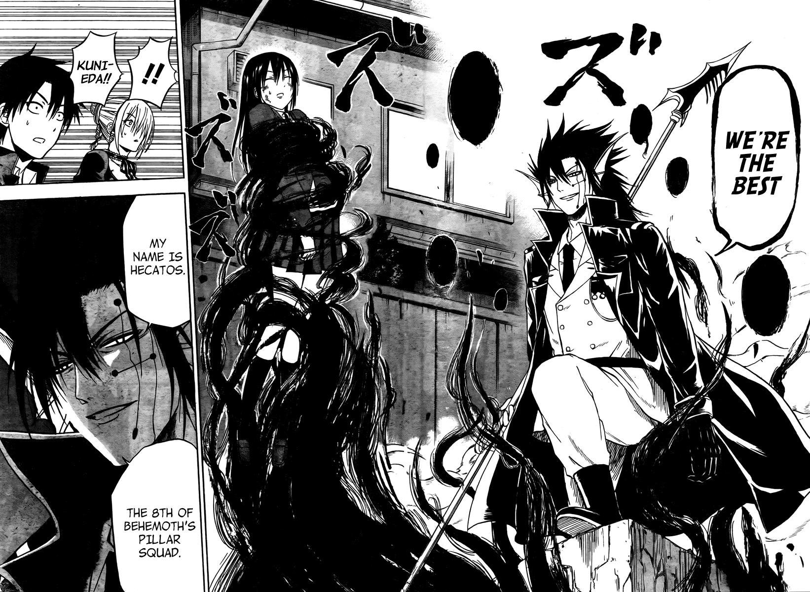 Beelzebub Chapter 83 page 15 - Chapter 83: Behemoth's Pillar Squad