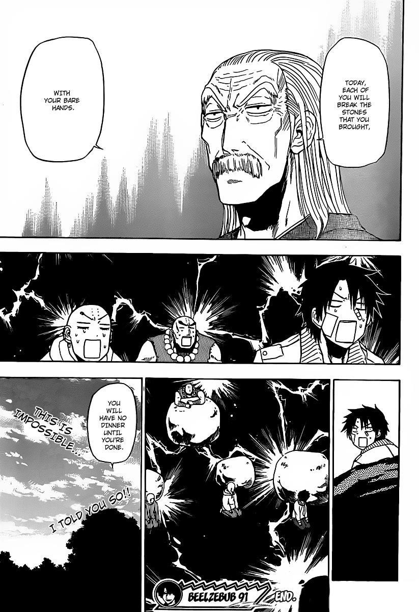 Beelzebub Chapter 91 page 21 - Chapter 91: The Mountainous Seclusion