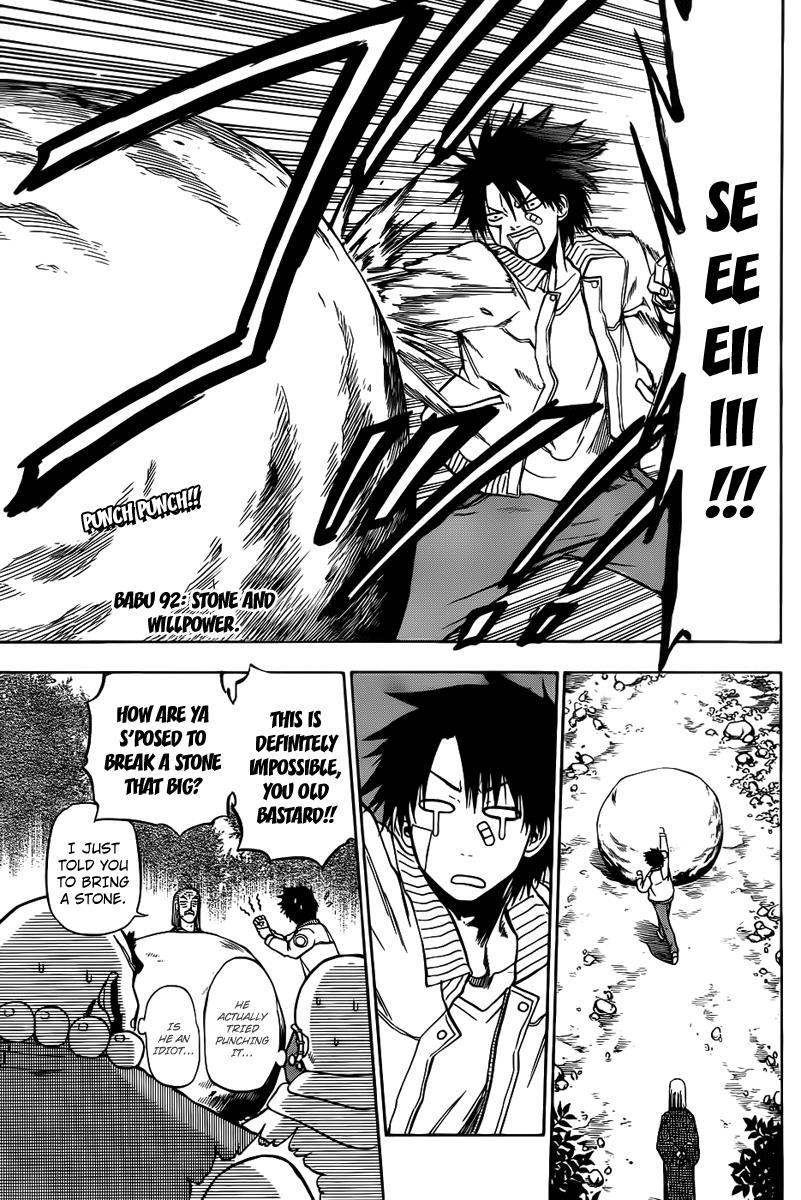 Beelzebub Chapter 92 page 3 - Chapter 92: Stone and Willpower