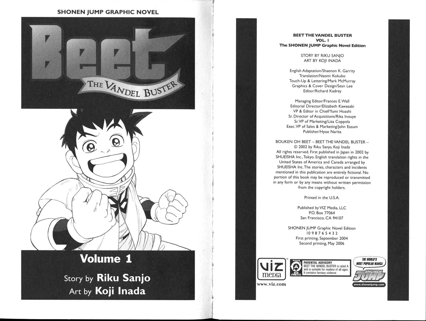 Beet the Vandel Buster Chapter 1 page 2 - Chapter 1: The Boy Rises!