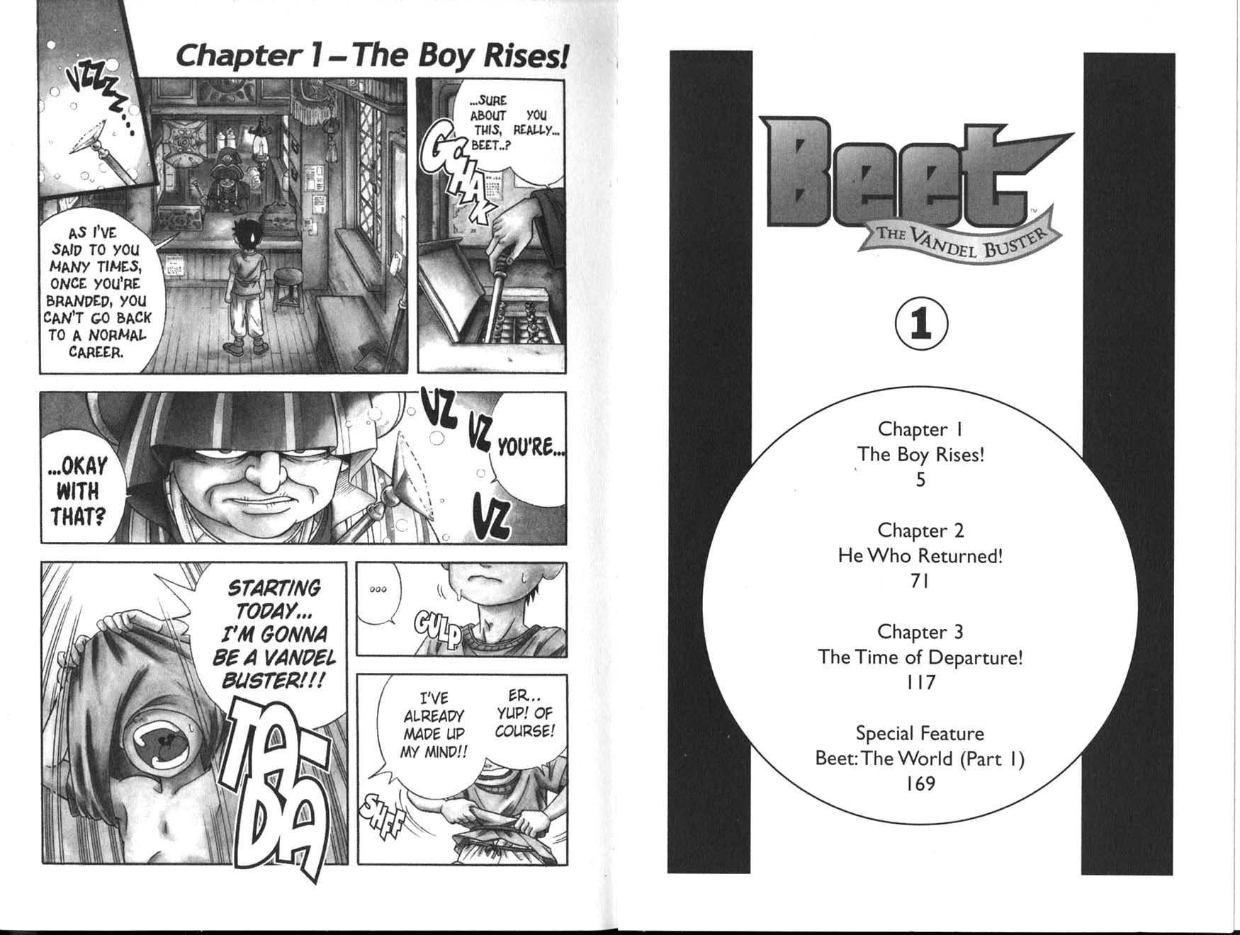Beet the Vandel Buster Chapter 1 page 3 - Chapter 1: The Boy Rises!
