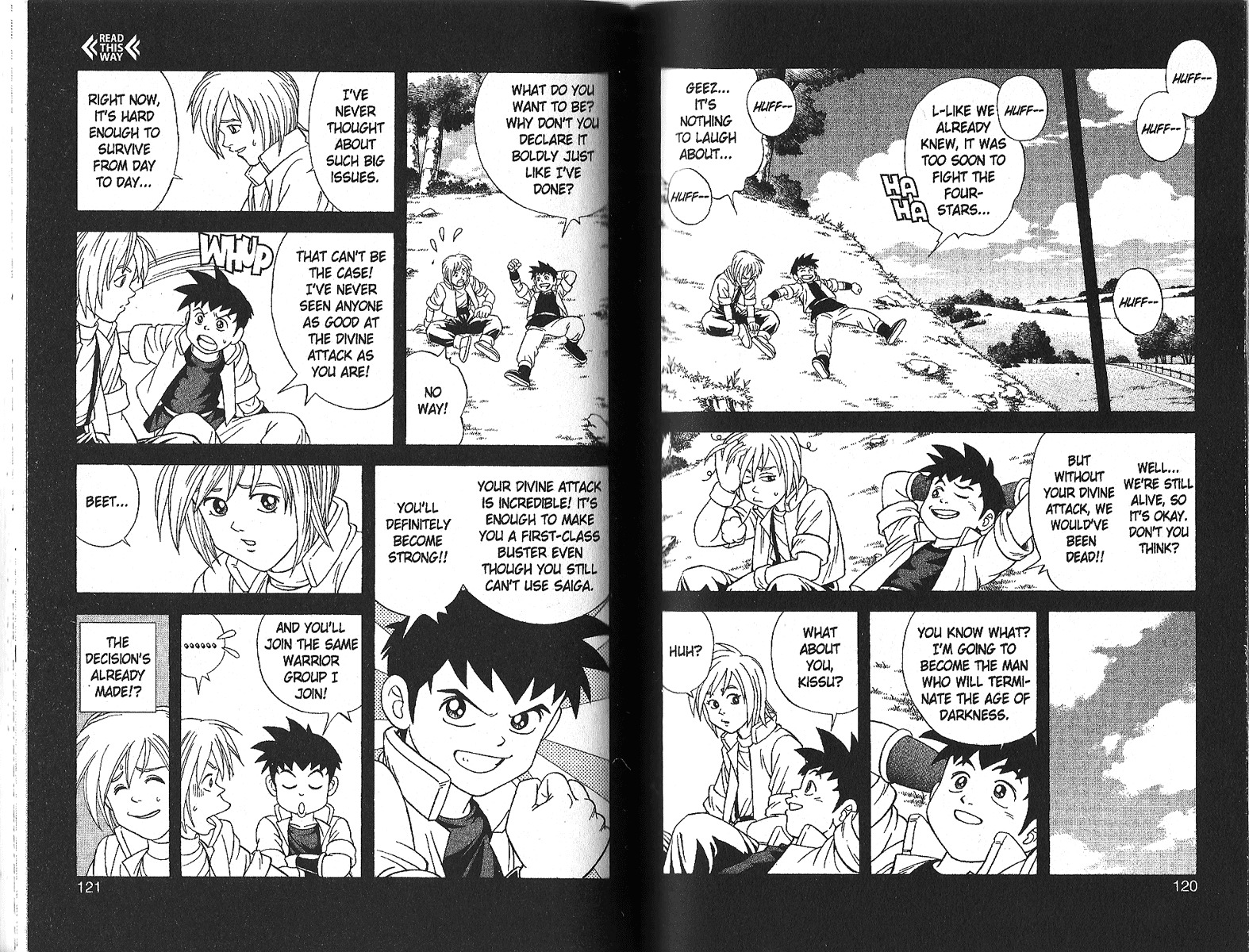 Beet the Vandel Buster Chapter 13 page 10 - Chapter 13: The Third Teammate!