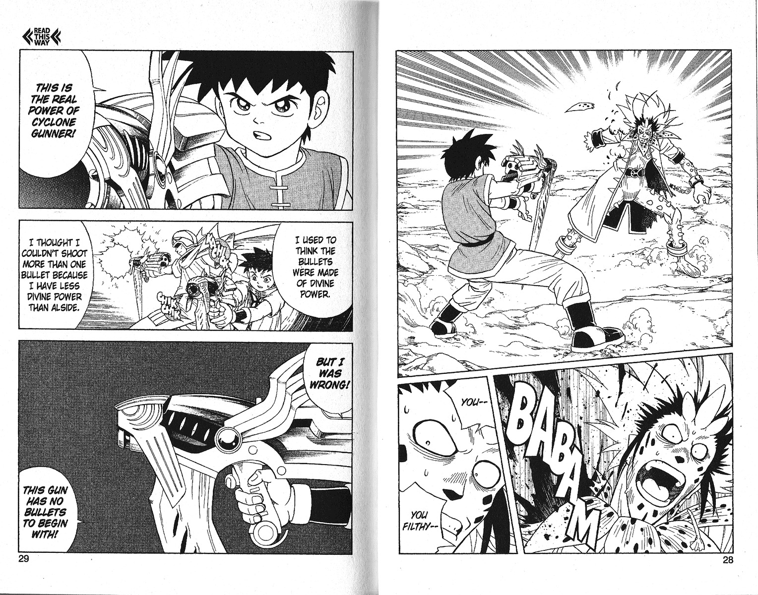 Beet the Vandel Buster Chapter 15 page 15 - Chapter 15: Roar; Cyclone Bullet!!