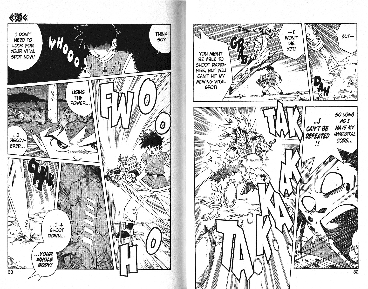 Beet the Vandel Buster Chapter 15 page 17 - Chapter 15: Roar; Cyclone Bullet!!
