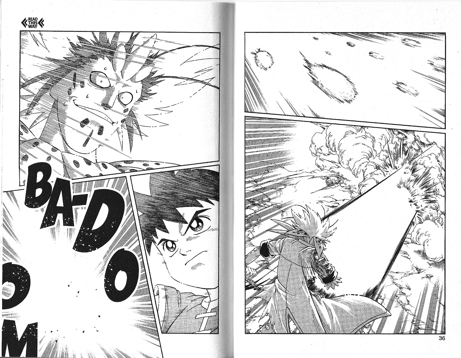Beet the Vandel Buster Chapter 15 page 19 - Chapter 15: Roar; Cyclone Bullet!!