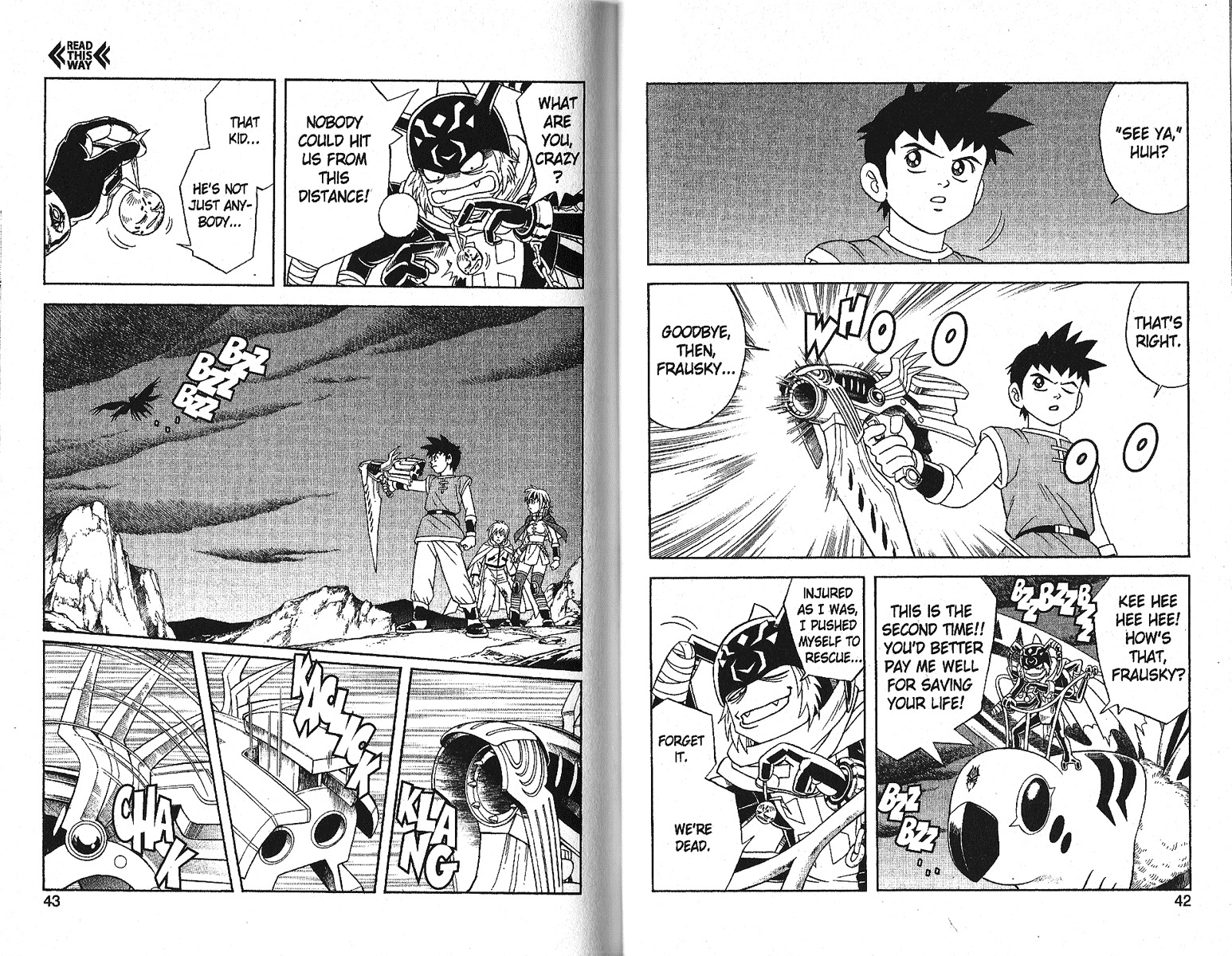 Beet the Vandel Buster Chapter 15 page 22 - Chapter 15: Roar; Cyclone Bullet!!