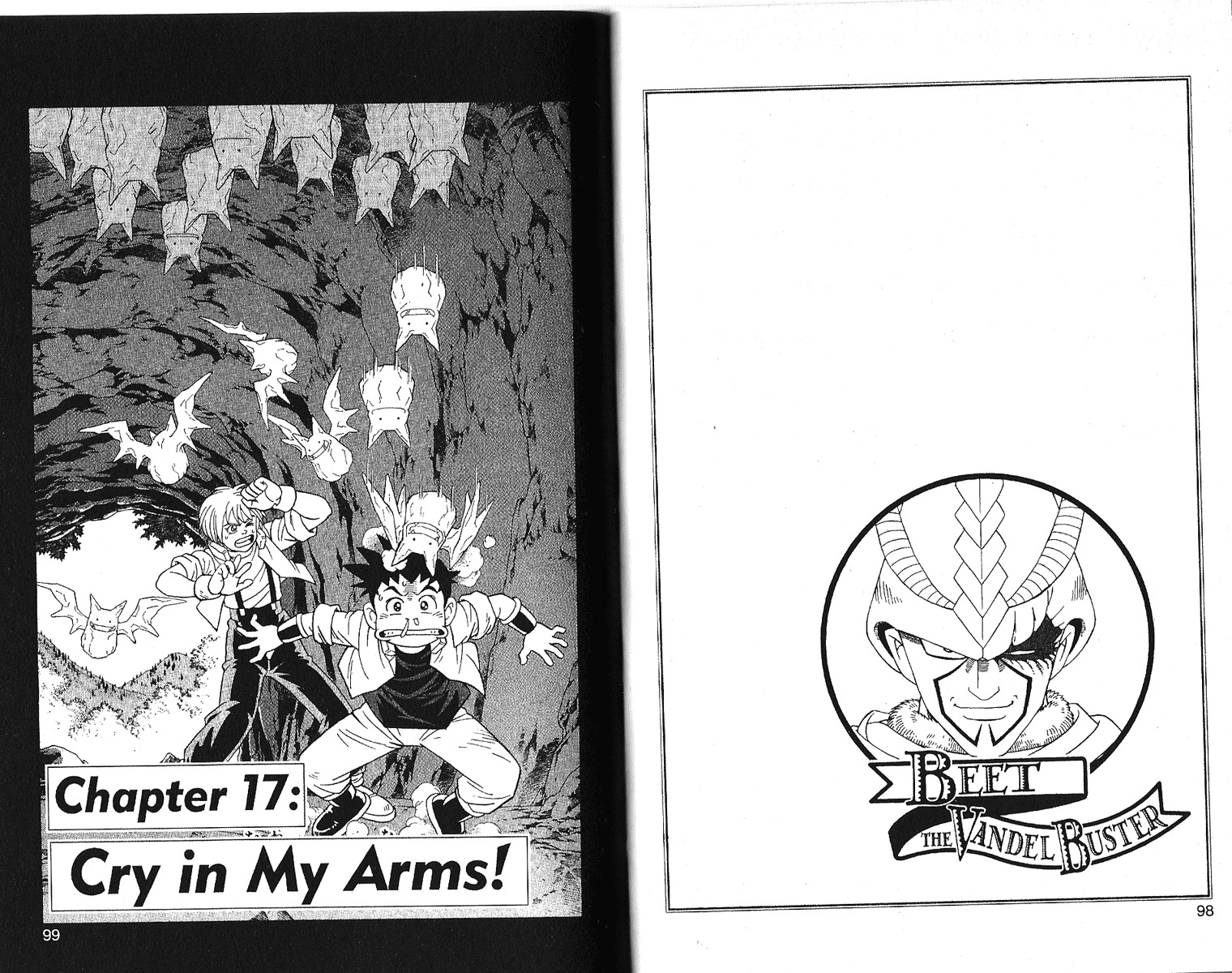 Beet the Vandel Buster Chapter 17 page 1 - Chapter 17: Cry in My Arms!