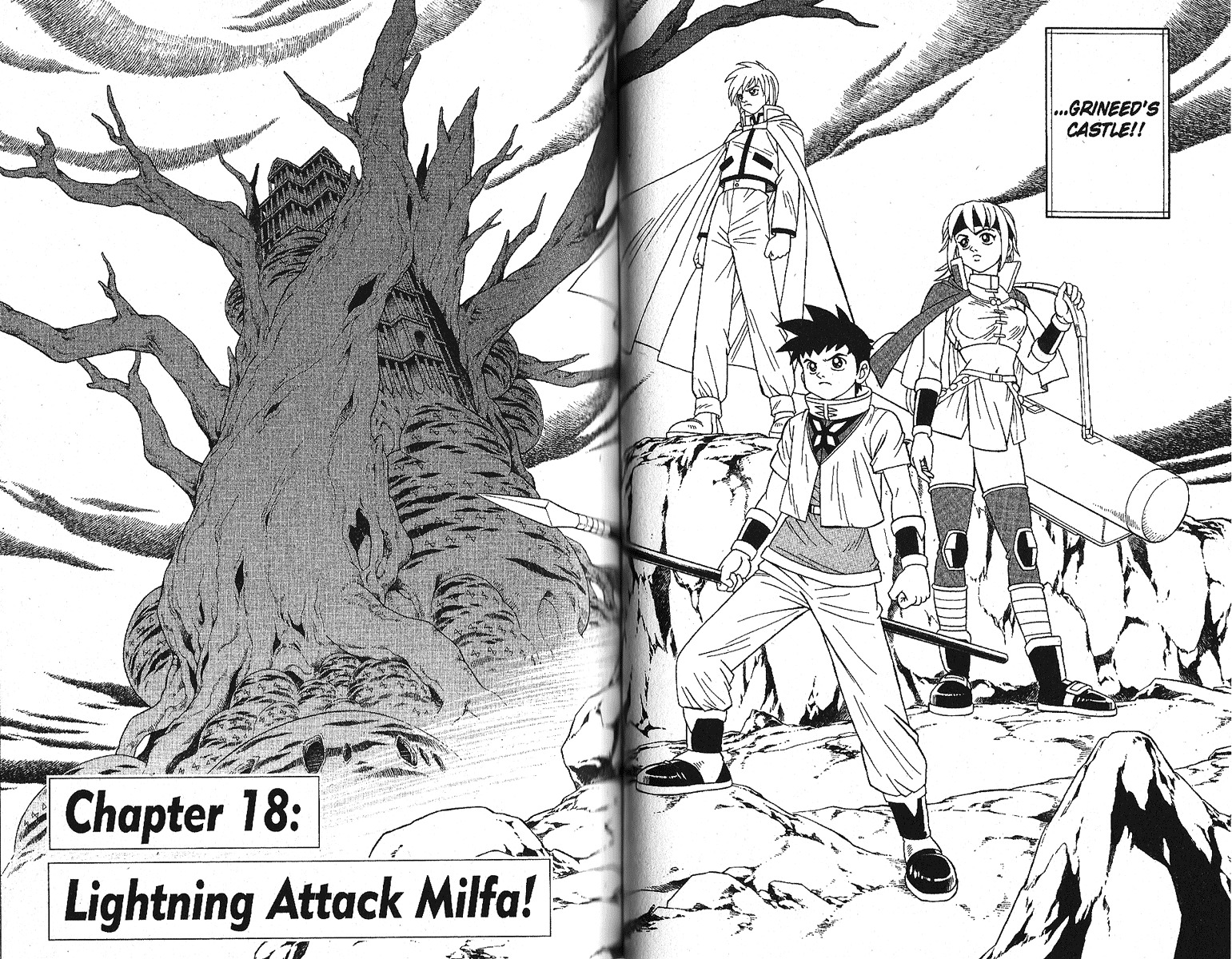 Beet the Vandel Buster Chapter 18 page 1 - Chapter 18: Lightning Attack Milfa!