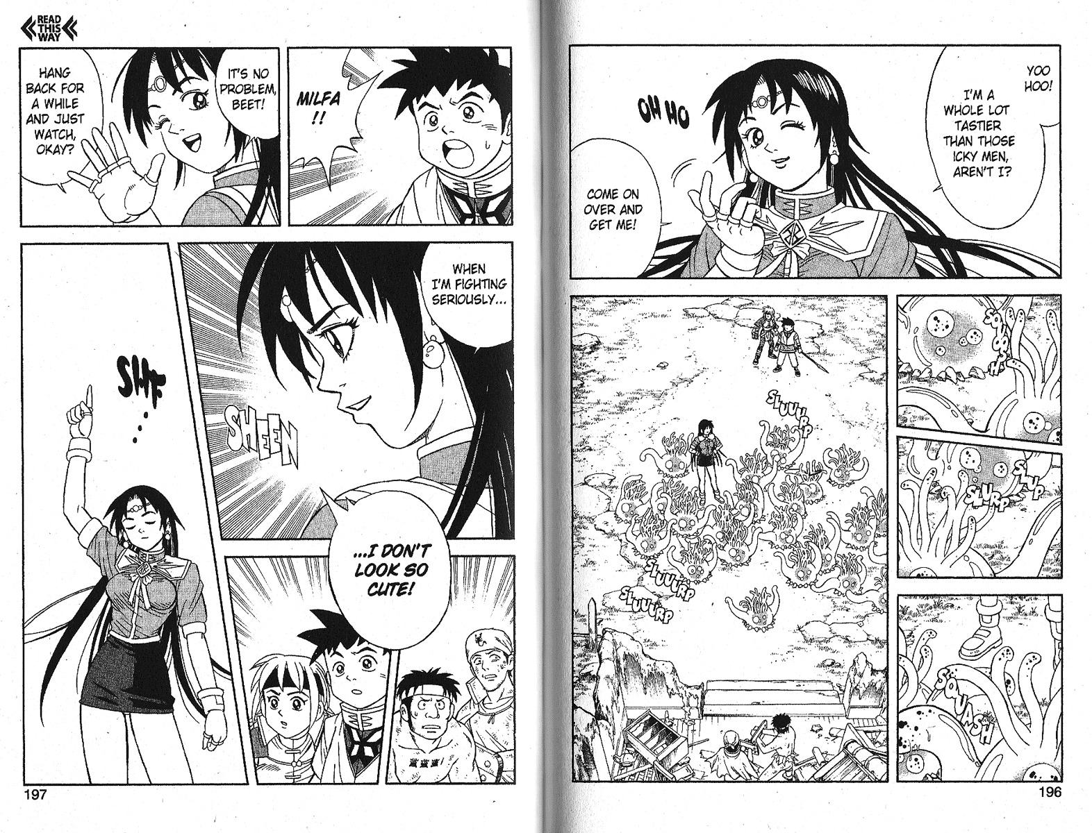 Beet the Vandel Buster Chapter 18 page 23 - Chapter 18: Lightning Attack Milfa!